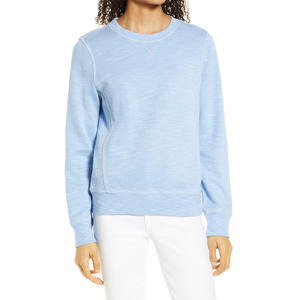 Jersey con diseño de logotipo totalmente personalizado para mujer, sudaderas, ropa deportiva de gimnasio de lana para invierno, tela de felpa con logotipo de posición frontal - Product Image 1