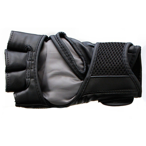 OEM personalizado de los hombres de Palma abierta de cuero MMA Sparring guantes de perforación guantes de trabajo para Muay Thai entrenamiento transpirable con OEM - Product Image 6