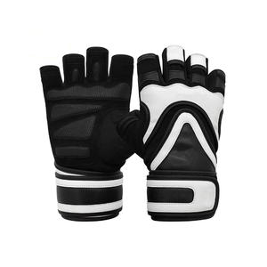 100% véritable gants de gymnastique en cuir de haute qualité unisexe Fitness entraînement soutien du poignet pour le sport et l'haltérophilie antibactérien - Product Image 1