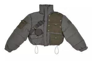 Manteau bouffant d'hiver personnalisé pour femmes, top ventes, vestes bouffantes courtes imperméables - Product Image 3