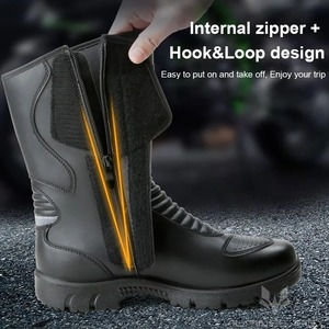 Zapatos de Carreras y Motociclismo de Alta Protección con Diseño Impermeable para las Temporadas de Primavera y Verano - Product Image 4