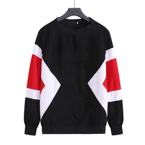 OEM Wholesale Custom logo Crew Neck Oversized Loose Men's 100% Cotton Custom logo Blank <b>Thick</b> <b>Fleece</b> Sweatshirt - Product Image 3