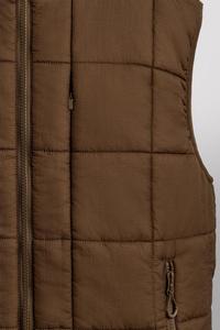 เสื้อกั๊กผ้าฝ้ายกันหนาวสำหรับผู้ชายเสื้อโค้ทกันหนาวมีซิปปรับได้น้ำหนักเบา - Product Image 4