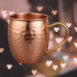 Prix de gros Moscou Mules Tasses en cuivre Tasses en métal de luxe pour boire pour la maison, le bureau et la cuisine - Product Image 4