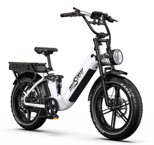 NUEVO Y EN OFERTA, Bicicleta Eléctrica de Carga con Llantas Gruesas, 48V 750W, Batería de Litio, Acero Aleado, 7 Velocidades - Product Image 1