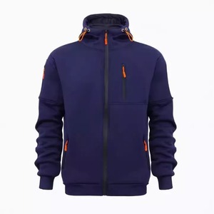 Luxury oversized streetwear hoodie men 500 GSM heavyweight cotton fleece drop shoulder pullover OEM & ODM custom logo factory - Product Image 2