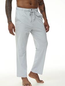 <b>Men's</b> Casual Polyester/Cotton <b>Yoga</b> <b>Pants</b> Breathable Regular Sweatpants Beach Lounge Fitness <b>Pants</b> Plus Size High Elastic Waist - Product Image 2