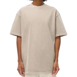 เสื้อยืดโอเวอร์ไซส์ทรงใหญ่ ผ้าคอตตอน 100% ซักกรดพิเศษ พิมพ์ลายสกรีน น้ำหนัก 280 กรัม แห้งเร็ว เป็นมิตรกับสิ่งแวดล้อม สำหรับผู้หญิง - Product Image 1