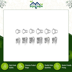 Clips de Injerto de Silicona Transparente Extra Suaves de Calidad Premium para Invernaderos Agrícolas, Moldeados por Inyección, Resistentes a Cortes - Product Image 5