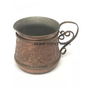 Taza de vino de madera hecha a mano creativa de Calidad exclusiva, taza de cerveza de madera Natural con asa en el interior de acero para suministro al por mayor - Product Image 3