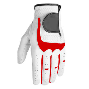 Gants de golf pour adultes avec logo personnalisé, couleur personnalisée, vente en gros, prix bas, adhérence stable, paume en cuir pour gaucher, taille plus, gants de sport - Product Image 3