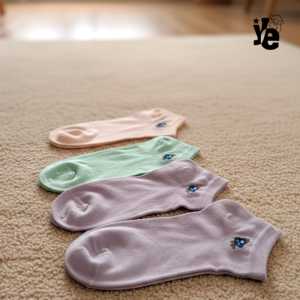 Calcetines de Nailon Suaves y Cómodos para Mujer, 600 Pares, Calcetines con Estampado de Dibujos Animados, Estilo Lindo, Transpirables y Cálidos para Primavera y Verano - Product Image 6