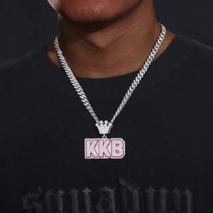 Personnalisé Hommes Argent 925 Brillant VVS Moissanite Cubain Lien Pendentif Glacé Plaqué Passe Diamant Testeur Buss Bijoux Charme - Product Image 3