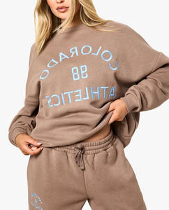 Ensemble de survêtement et de pantalon de jogging ample pour femmes, très vendu, de haute qualité, pour l'hiver, 2 pièces, vêtements de détente - Product Image 5