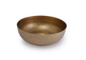 ชามผสมทองแดงแบบแฮนด์เมด2023สำหรับบ้านที่เก็บของว่างสำหรับห้องครัวห้องนั่งเล่นโรงแรมร้านอาหารทำจากโลหะอินเดีย - Product Image 4