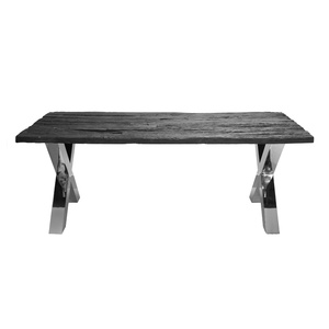 Tables console SS en bois recyclé multicolore utilisées comme décoration intérieure et produit utilitaire disponibles en plusieurs finitions et tailles en métal - Product Image 4