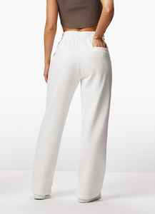 Custom <b>Women's</b> Crop Crew Jogger <b>Shorts</b> Set Solid <b>White</b> High Quality 100% Cotton Breathable Fabric One Set Casual Made Pakistan - Product Image 4