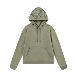 เสื้อสเวตเตอร์ทรงหลวมที่นุ่มสบายและอบอุ่นแบบคลาสสิกชุดกีฬาแขนยาวมีฮู้ดเหมือนกัน - Product Image 3