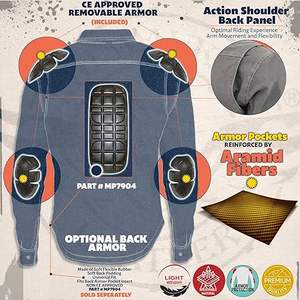 Premium Breathable Winter Motorbike Flannel for <b>Shirt</b> with Windproof Design for High Performance Riding Safety - Product Image 6