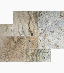 Carreaux de marbre onyx travertin faits à la main modernes, carreaux de travertin moins chers, carreaux d'onyx travertin polis SUAZ Artisan - Product Image 2