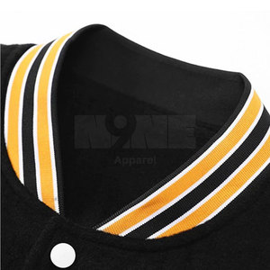 Chaqueta Letterman de gran calidad de diseño único para hombre, chaqueta de color contrastante de nuevo estilo para hombre - Product Image 3