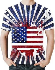 T-shirt à manches courtes imprimé écologique fabriqué avec du coton recyclé T-shirt vierge durable pour une conception personnalisée à faible quantité minimale de commande et service OEM - Product Image 1