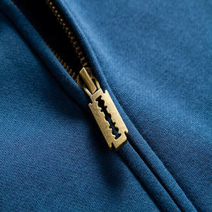 Solid Color <b>Zip</b> up Long Sleeve Oversized Men Wear <b>Hoodies</b> Your Own Logo Design Men Wear <b>Hoodies</b> - Product Image 5