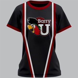 Barry University Chemise de qualité supérieure pour femme Confortable Regular Classic Breathable Everyday Wear Sportswear Logo sans col - Product Image 5