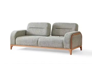 Ensemble de canapés extensibles modernes et confortables de luxe Design de tissu de qualité supérieure pour la maison et la villa pour les meubles de salon - Product Image 2