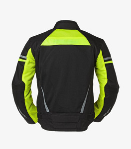 Dernière conception de veste de motard Cordura de qualité supérieure Veste de motard à séchage rapide et respirante avec réflecteurs de lumière pour hommes par Boomletcorp. - Product Image 2