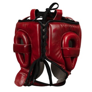 QST Most Demanding Genuine Leather Boxing Sets Including Headguard Boxing Gloves <b>Shin</b> Pads Groin <b>Guard</b> Protective Custom Logo - Product Image 5