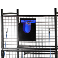 Chariot d'atelier professionnel à 3 étagères, chariot pour pièces de carrosserie automobile pour atelier