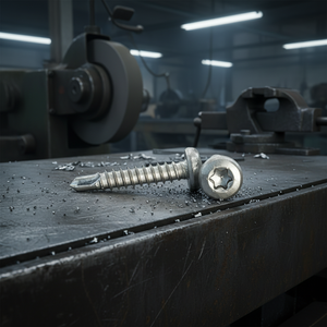 Tornillos Autoperforantes de Cabeza Plana de Acero Inoxidable Clase 8, Phillips/Cruz, Rosca Profunda Gruesa, Alta Resistencia, Resistentes a la Corrosión - Product Image 1