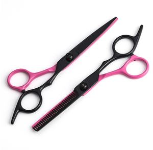 Juego completo de tijeras de corte de pelo con logotipo personalizado, nuevas tijeras de vestir con acero inoxidable recto para uso en salón - Product Image 1