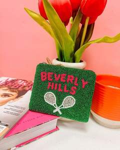 Monedero elegante bordado a mano con cuentas - Product Image 2