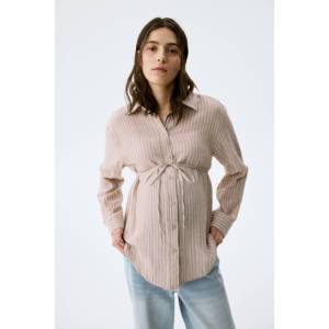 Camiseta de Maternidad MOM de Muselina, Cómoda y Elegante para Antes y Después del Embarazo - Product Image 1