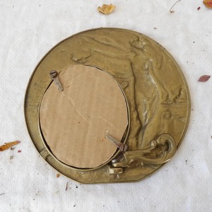 Cadre décoratif rond unique support photo élégant affichage de table pour bureau à domicile souvenir de cadeau de fête de mariage - Product Image 1