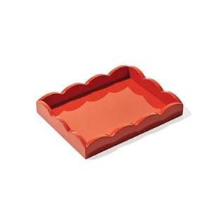 Lavihexco Bandeja Rectangular Artesanal de Laca Festoneada, Diseño Festivo de Última Tendencia, Venta al por Mayor desde Vietnam - Product Image 4