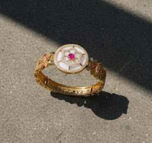 Elegant CZ Full Stone <b>Bracelet</b> High Gold Polish Designer Jewellery Ideal for <b>Women</b> Party Wear and Celebrations - Product Image 1