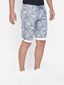 Pantalones Cortos Casuales de Verano para Hombre, Estampado Floral, Ligeros, para la Playa, Hasta la Rodilla, de Algodón No Tejido, para Uso Diario, Estilo Hip Hop - Product Image 4