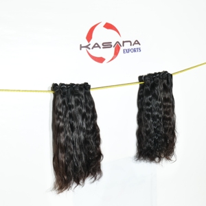 Paquete crudo vietnamita alineado con cutícula 100% para mujer, Color Natural negro, onda profunda, sin procesamiento, venta al por mayor, extensiones de cabello humano - Product Image 2