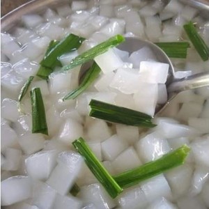 Gelée de noix de coco du Vietnam nourriture délicieuse de gelée de noix de coco gelée de noix de coco faite à la main vacances - Product Image 1