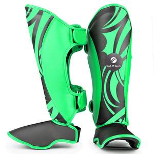 Espinilleras de Kickboxing OEM, Protectores de Piernas para Artes Marciales, Muay Thai y Boxeo, Duraderas para Entrenamiento - Product Image 4