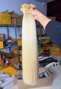 ลดราคาสุดคุ้ม! ผมต่อเวียดนามแบบ I-Tip Remy แท้ เกรด Double Drawn เนื้อผมตรงสลวย สีน้ำตาลธรรมชาติ ขายส่ง ขนาด 10 นิ้ว - Product Image 5