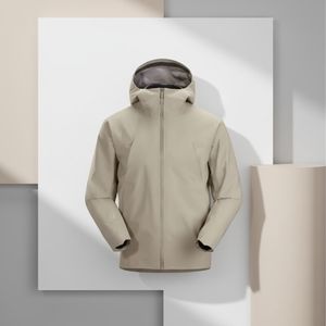 Men's Casual Slim Full Zip Windbreaker <b>Jacket</b> Removable Hood Stand <b>Summer</b> Solid Color <b>Lightweight</b> Coat for Mountain Letter - Product Image 6