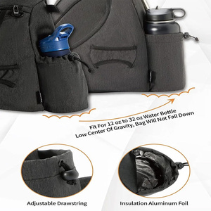 กระเป๋าออกกำลังกาย Mess Sports Custom Pu ขนาด 30L-40L แบบสะพายไหล่เดียว สำหรับใส่จานกอล์ฟ พร้อมช่องเก็บของอื่นๆ ระบายอากาศได้ดี กันน้ำ - Product Image 4