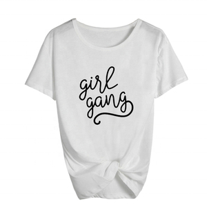 Camiseta de Manga Corta con Cuello Redondo de Lona para Mujer, Diseño Superior Personalizado, Secado Rápido, Transpirable, Camiseta Estampada de Alta Calidad - Product Image 1