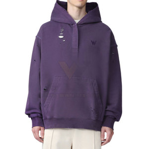 <b>Top</b> Quality Comfortable <b>Distressed</b> Hoodies For Youth Casual Wear New Style <b>Distressed</b> Hoodies - Product Image 4