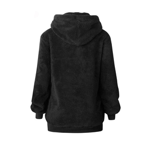 Venta al por mayor en línea Nueva llegada Sudaderas con capucha de manga larga Mujeres Bajo MOQ Invierno Mujeres sudaderas con capucha de las mujeres - Product Image 2