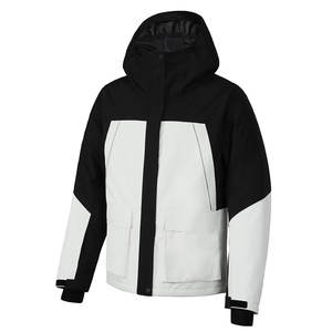 แจ็กเก็ตสกีกันน้ำสำหรับผู้ชาย, แจ็คเก็ตกันลมกันฝนเสื้อคลุมกันหิมะให้ความอบอุ่นพร้อมเสื้อคลุมพาร์กากลางแจ้ง - Product Image 5